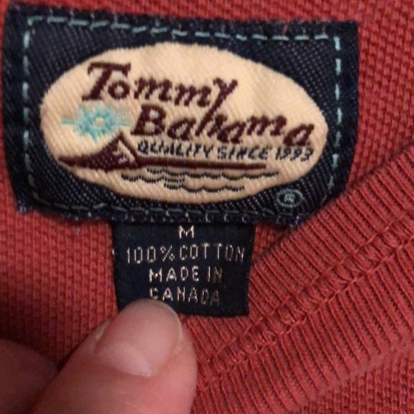 Tommy Bahama Short Sleeve Sz M - Picture 5 of 6
